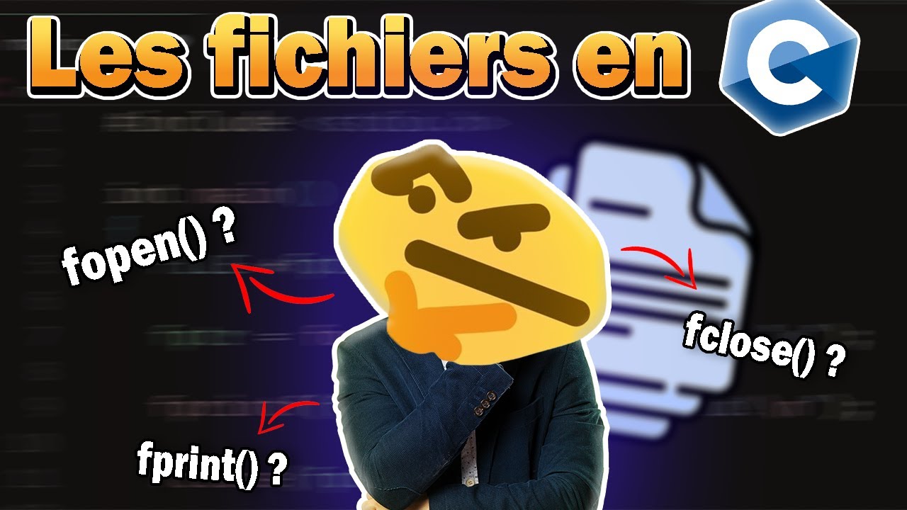 كيفاش كنديرو نخدمو ب les fichiers ف C ؟