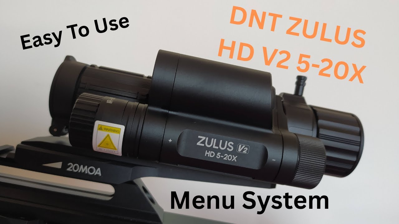 DNT Zulus V2 , A look at menu system .