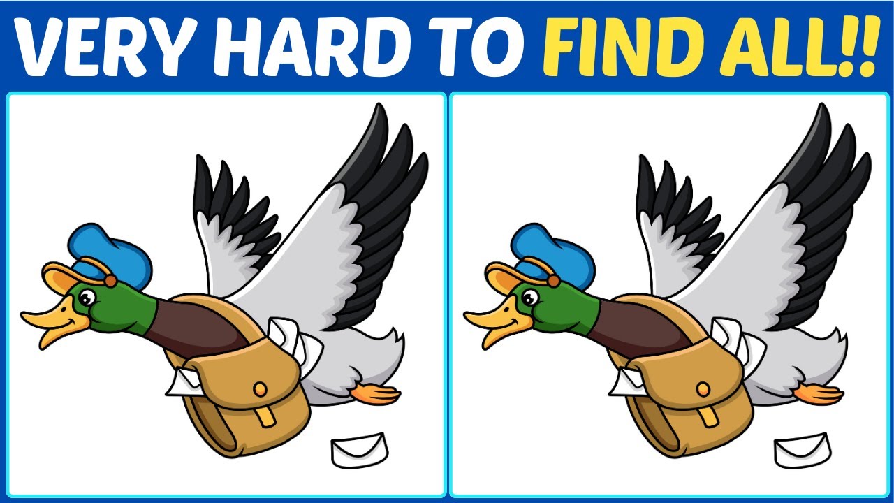 【Spot the difference】🔥10mins difficult puzzle improve your brain!!【Find the differences】