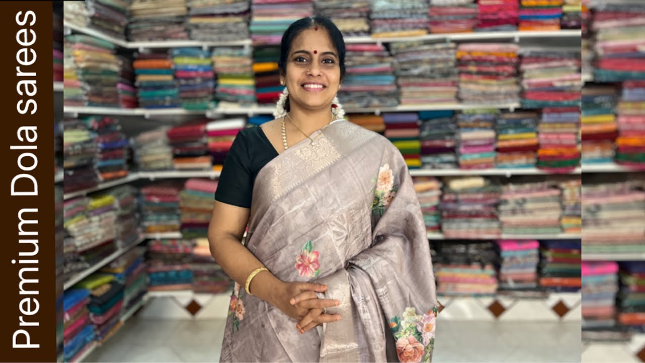 Premium Dola Sarees | Apavaranam | 24 Oct 2025