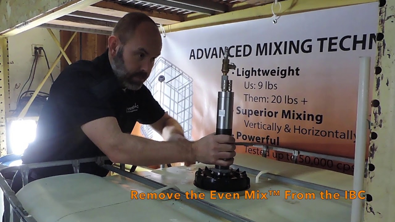 How to Use Even Mix&trade; IBC Mixer?