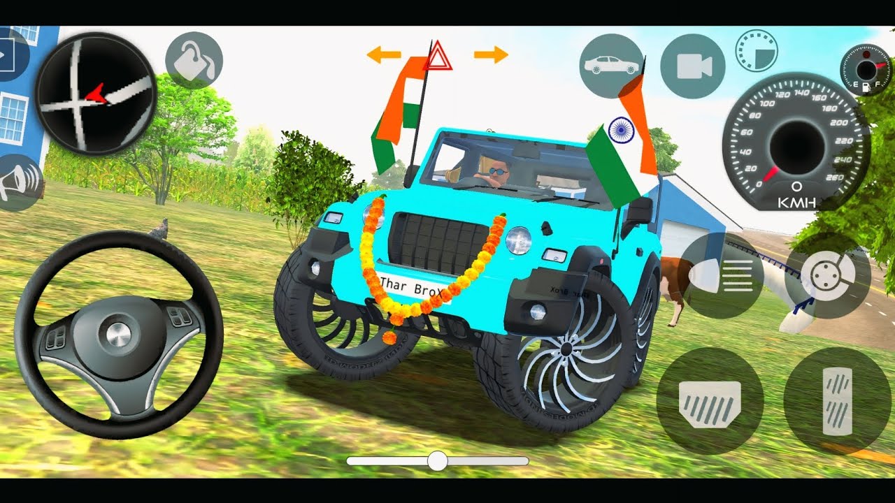 Modified Mahindra Thar😈Games:Indian Thar (Gadi Wala Games) Car Game Android Game - Android Gameplay
