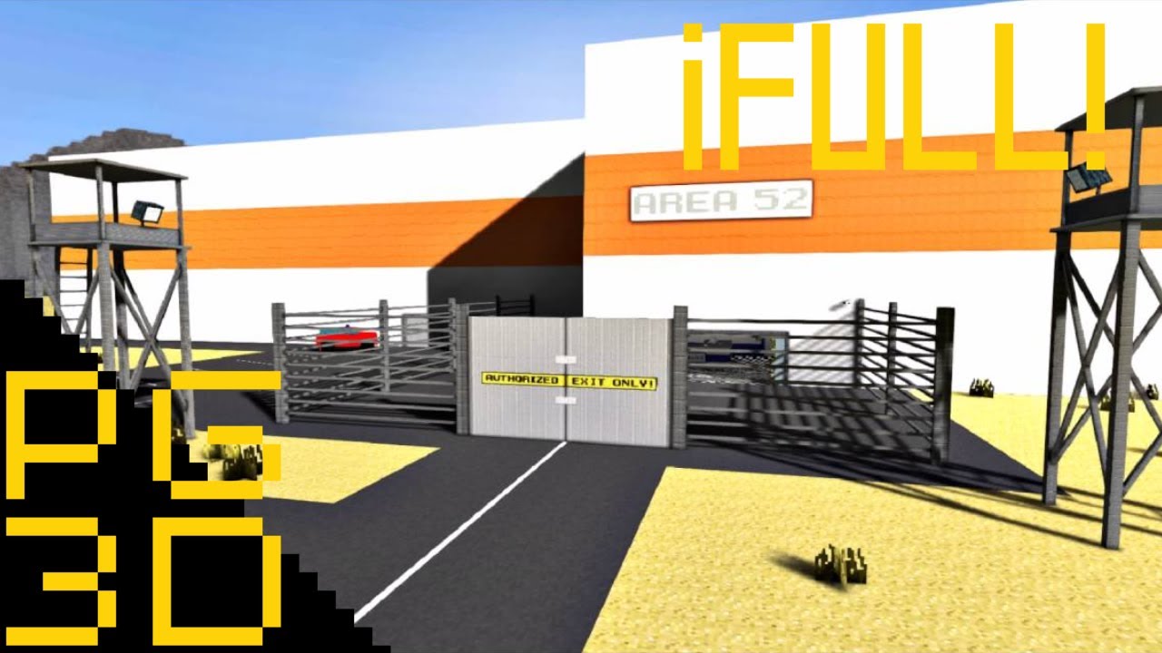 Pixel Gun 3D - Area 52 - ¡FULL!