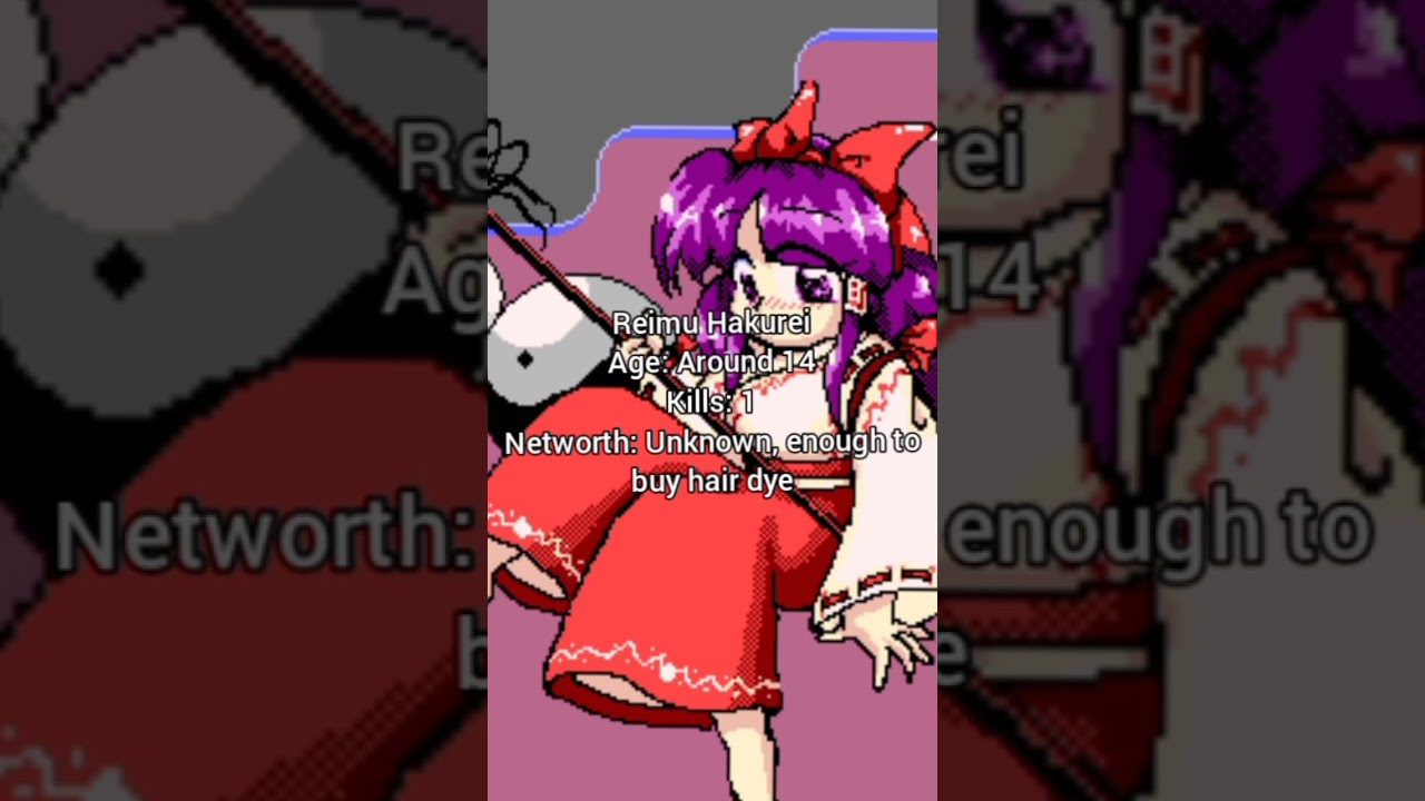 reimu evolution #touhou #breakingbad #satire #parody