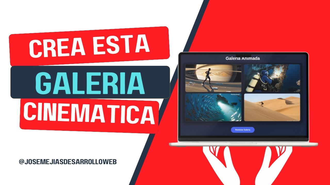 ¡Deja de usar galerías aburridas! Galería de Videos Cinemática con CSS Puro