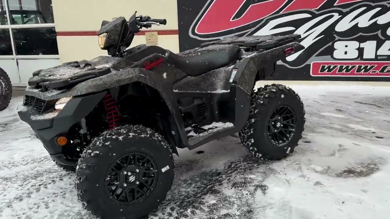 Brand NEW 2025 Suzuki KingQuad 750AXi Power Steering SE+ for sale in Clearfield, PA!