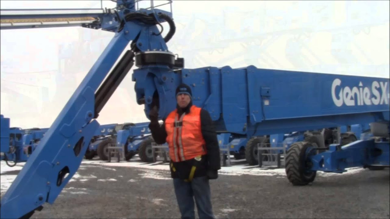 Product Walk-Around: Genie SX-180 Telescopic Boom - ANSI