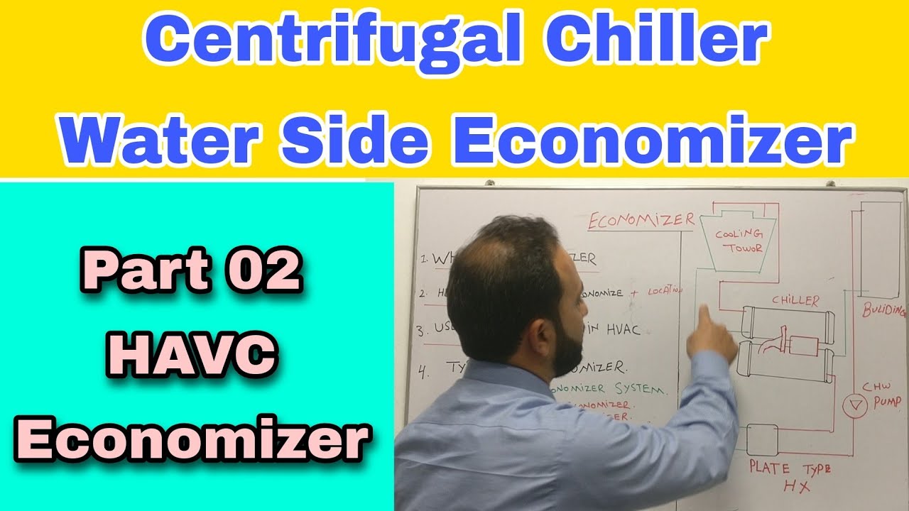 Economizer Part 02 Centrifugal Chiller water Side Economizer Related To HVAC in Urdu/Hindi