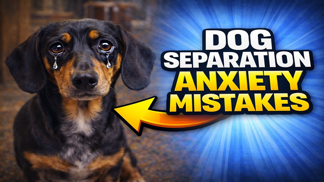 Dog Separation Anxiety Mistakes That Are Making It Worse