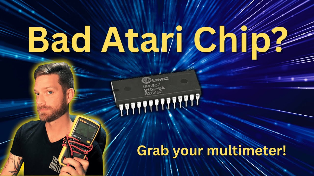 Atari 2600 CPU Gone Bad: How to Diagnose Quickly!