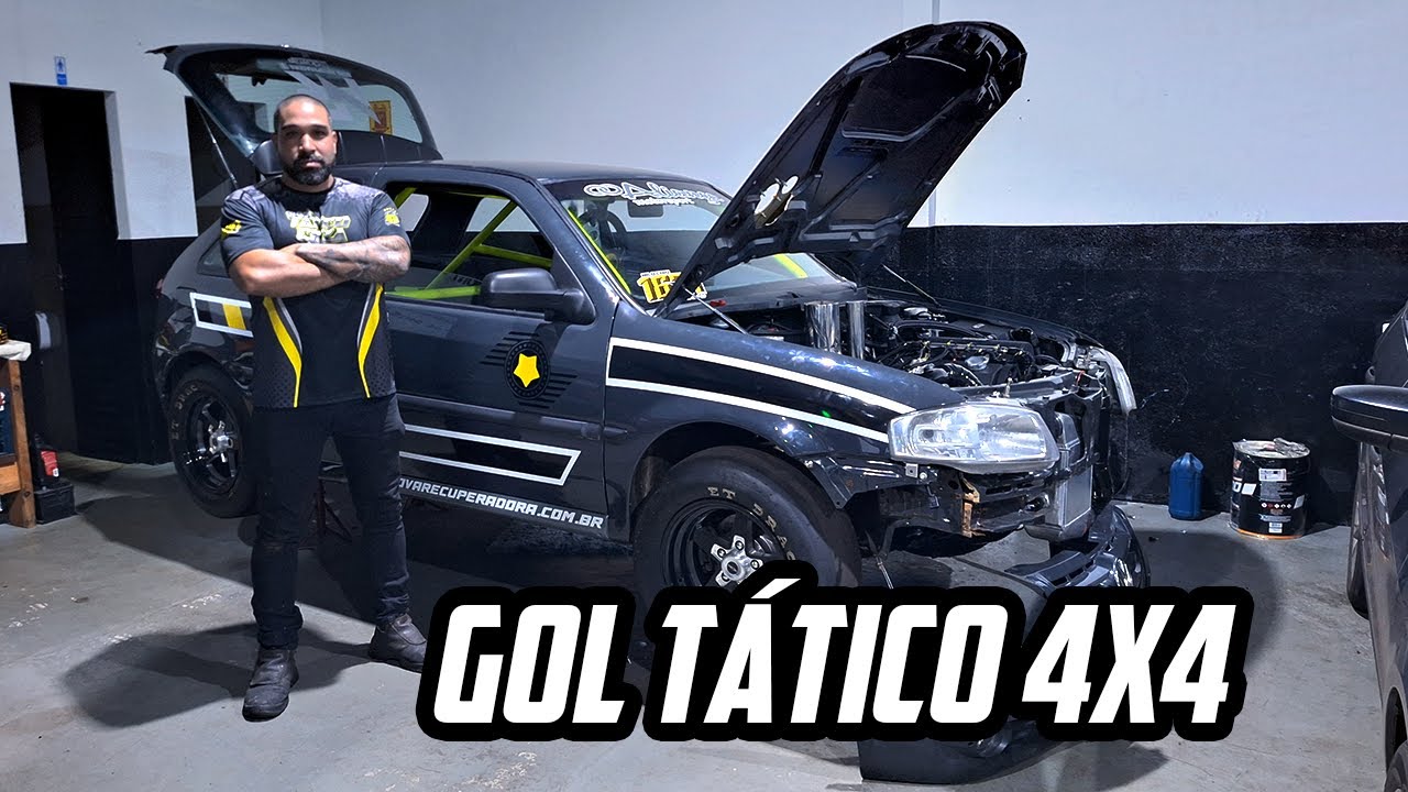 NOVO REFORÇO PRA ÁREA 43: GOL 4X4 TÁTICO