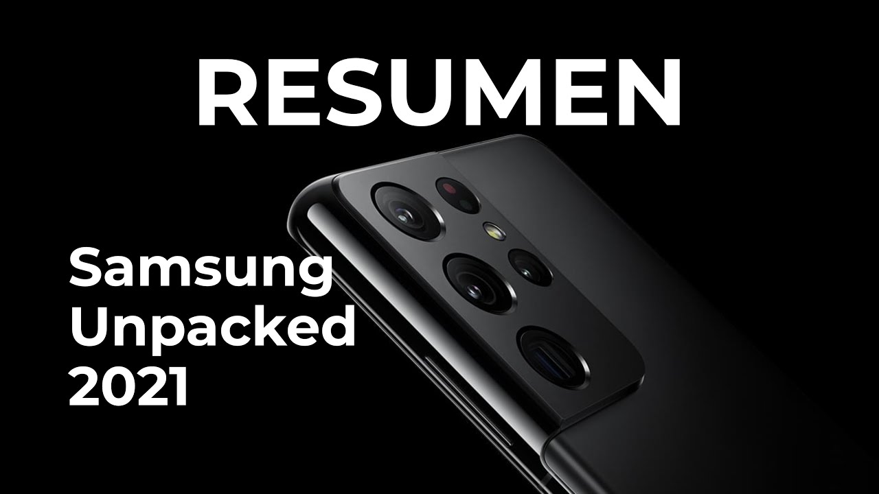 Resumen del Unpacked 2021 | evento en 14 min