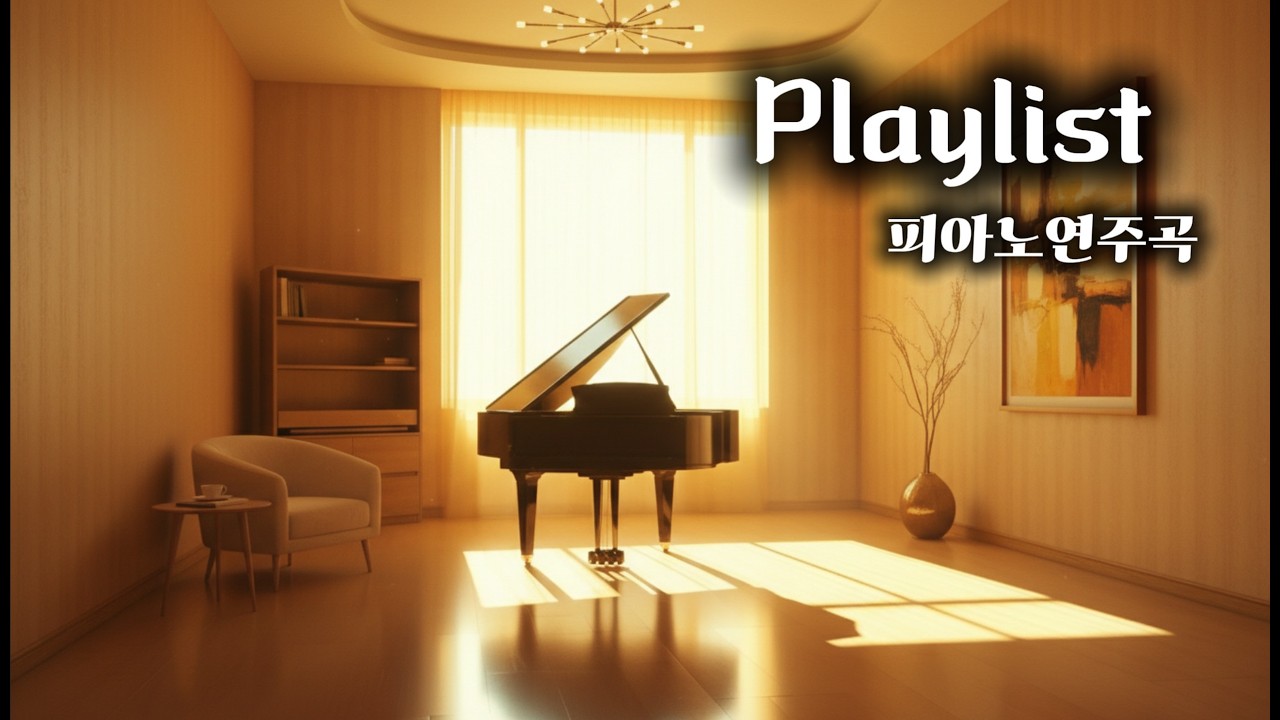 [Playlist] 카페음악, 광고없음, 저작권 없음, 피아노연주곡