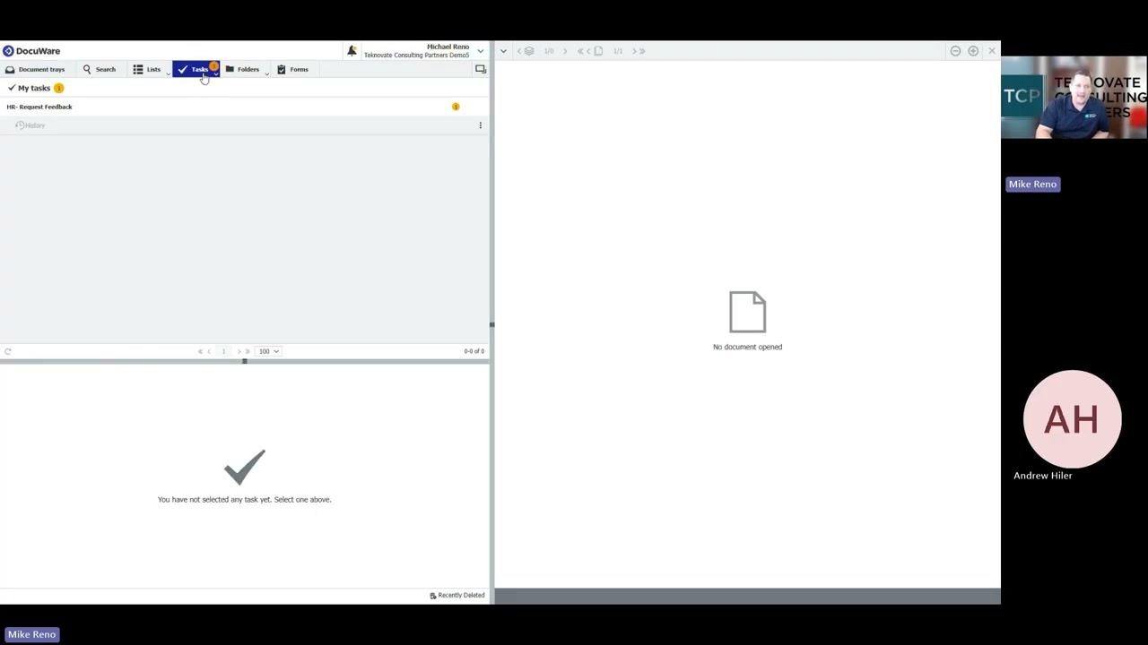 DocuWare Base Solutions Demo