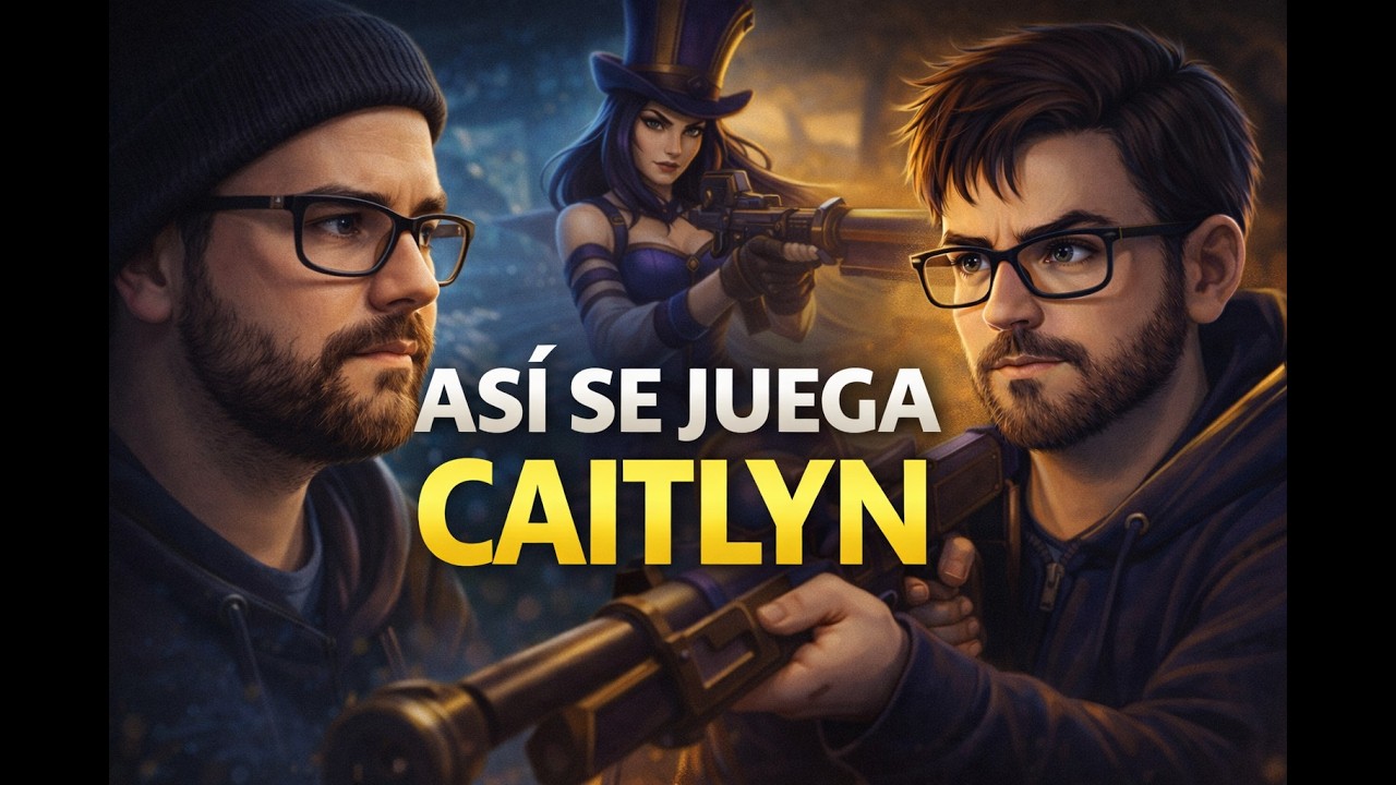 ASÍ se juega CAITLYN en PLATINO 🎯🔥 Macro, presión y mentalidad #LeagueOfLegends #Caitlyn #SoloQ