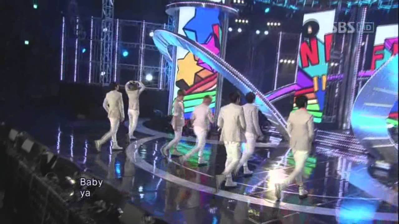 Infinite - Nothing's over @SBS Inkigayo Популярная песня 20110424