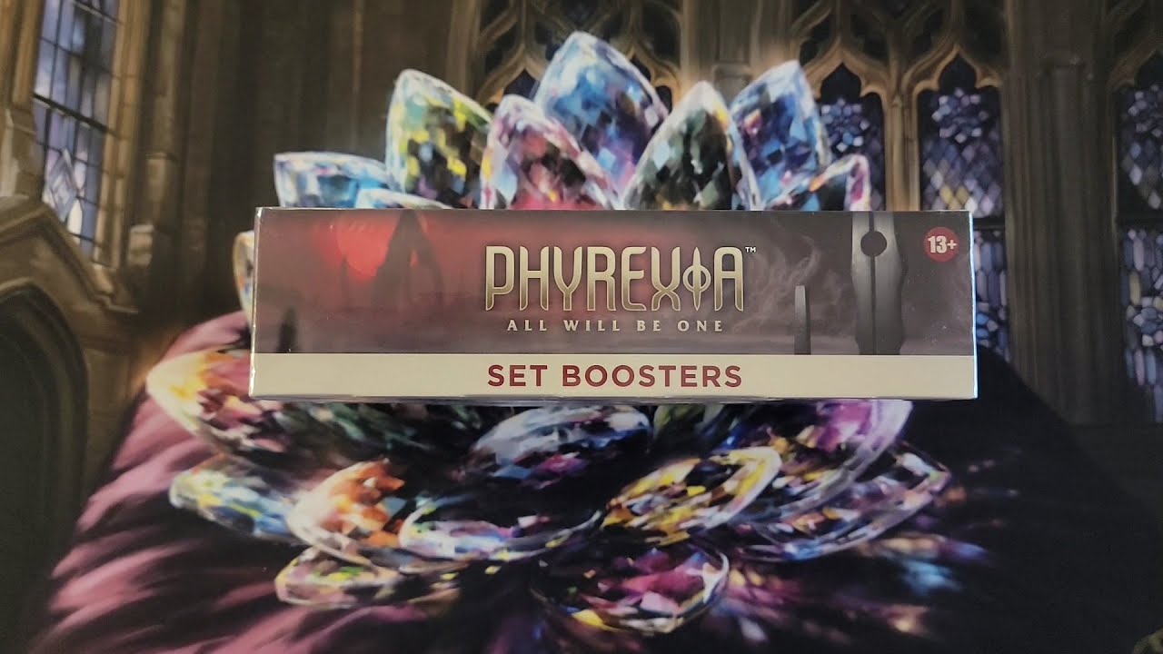 Phyrexia: All Will Be One Set Box #2 - Street Fighter Cards are tough pulls