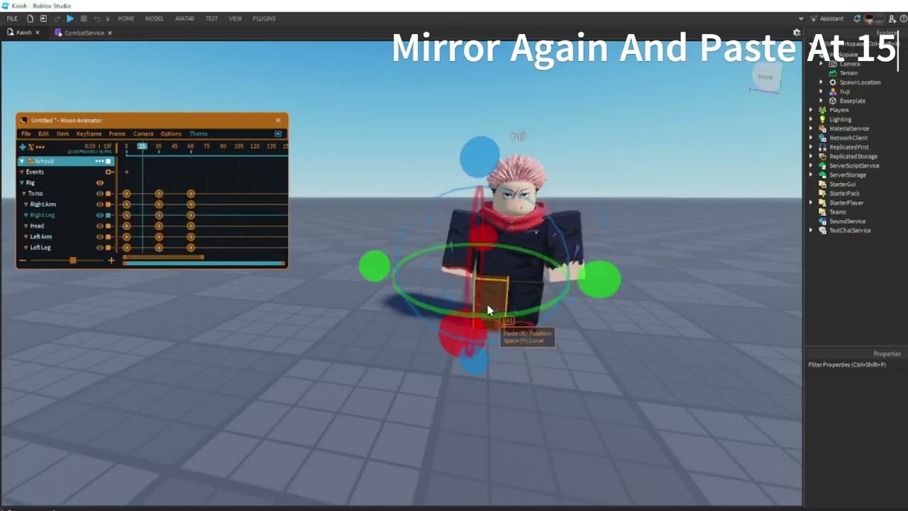 HOW TO MAKE A SMOOTH WALK ANIMATION IN MOON ANIMATOR ROBLOX!