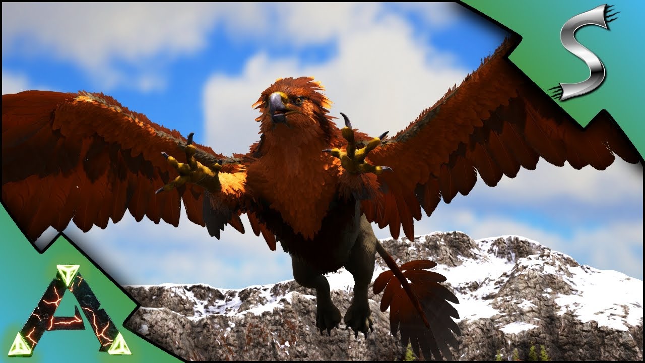 GRIFFIN TAMING! GRIFFIN TAMING TRAP + BEAVER ARMY! - Ark: RAGNAROK [DLC Gameplay E7]