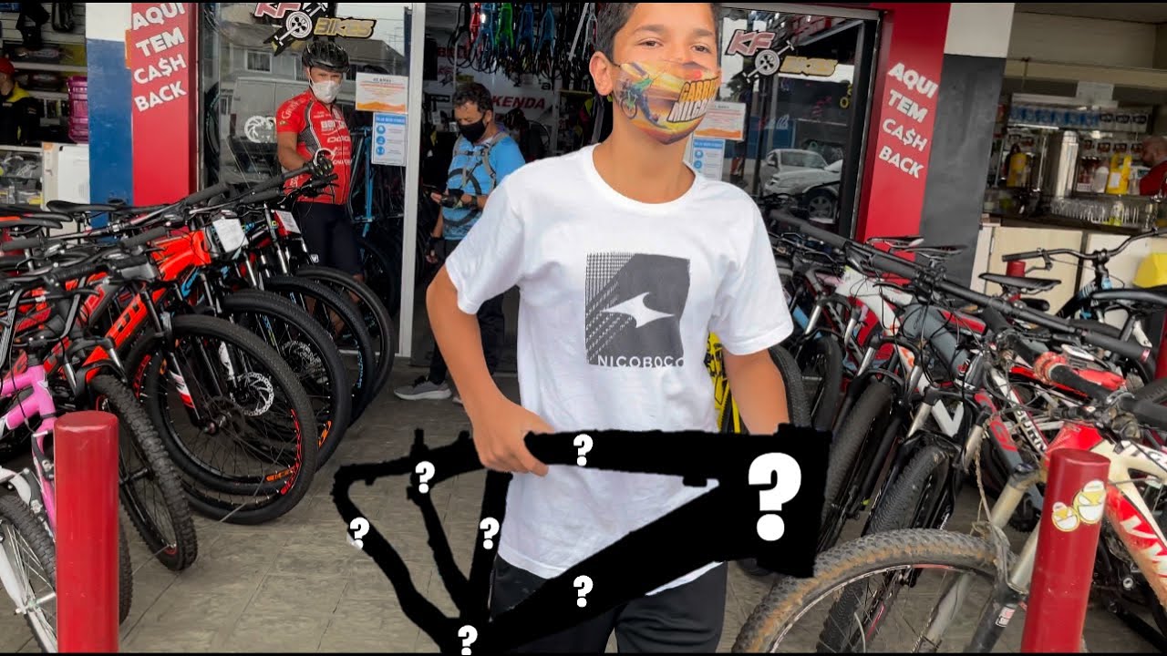 OLHA OQUE MEU AMIGO COMPROU PARA A BIKE DELE