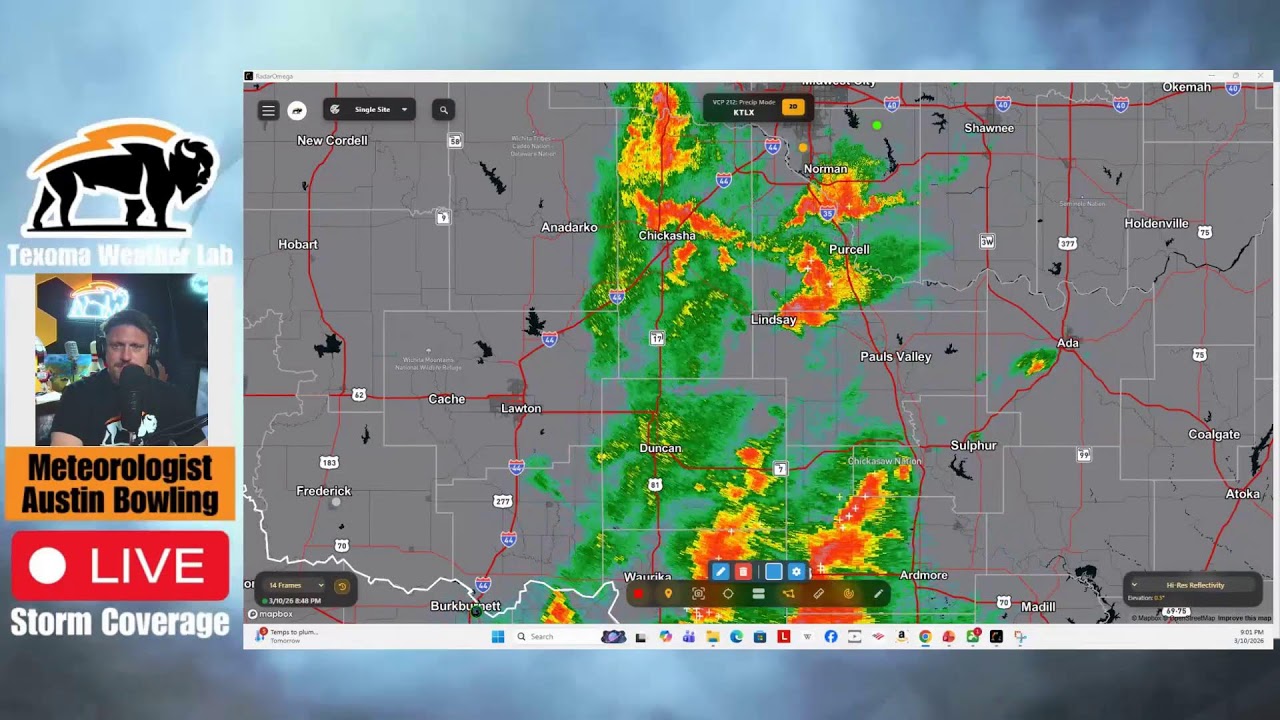 March 10th Severe Weather Coverage