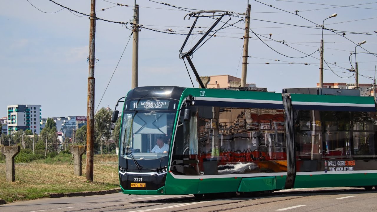 Tramvaie din Iași în Iulie 2024