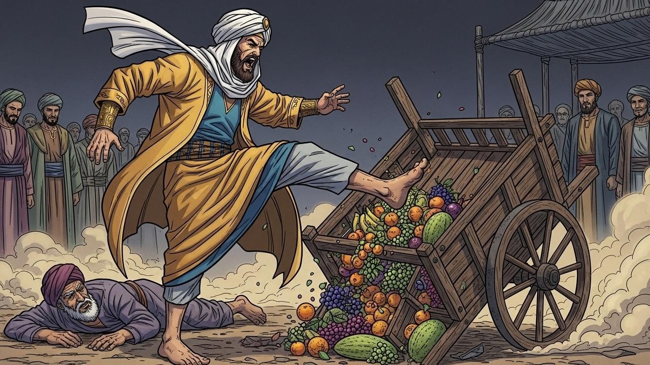 #قصة  التاجر المغرور ضرب عربة العجوز الضعيف فأسقطها ولم يتوقع أن ابنته ستكون له بالمرصاد (قصة مثيرة)