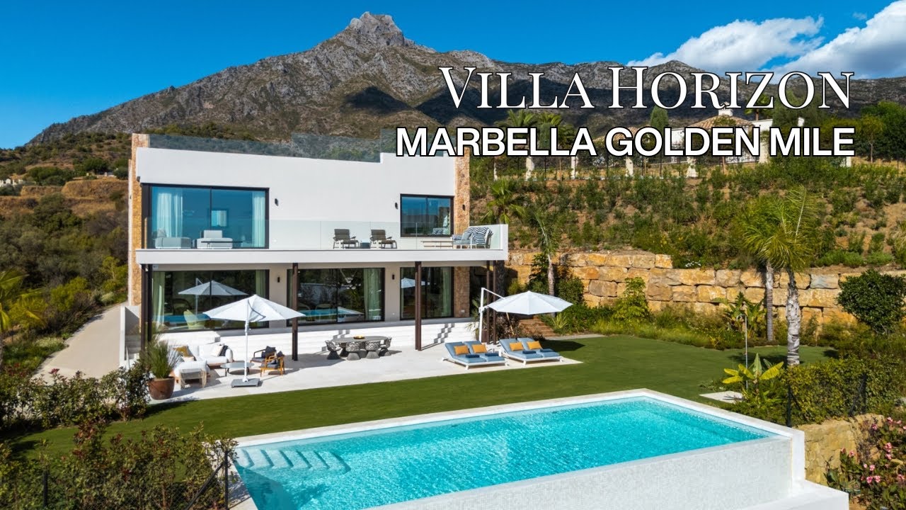Villa Horizon | New Luxury Villa in Marbella Hill Club with Sea Views