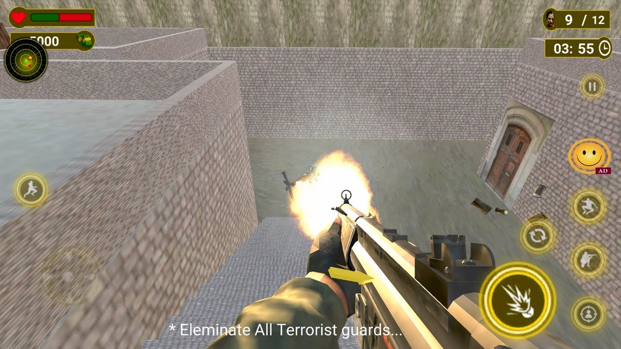 Special Commando Squad Anti Terrorist Mission (by Wall Street Studio 3D) Android Gameplay [HD]