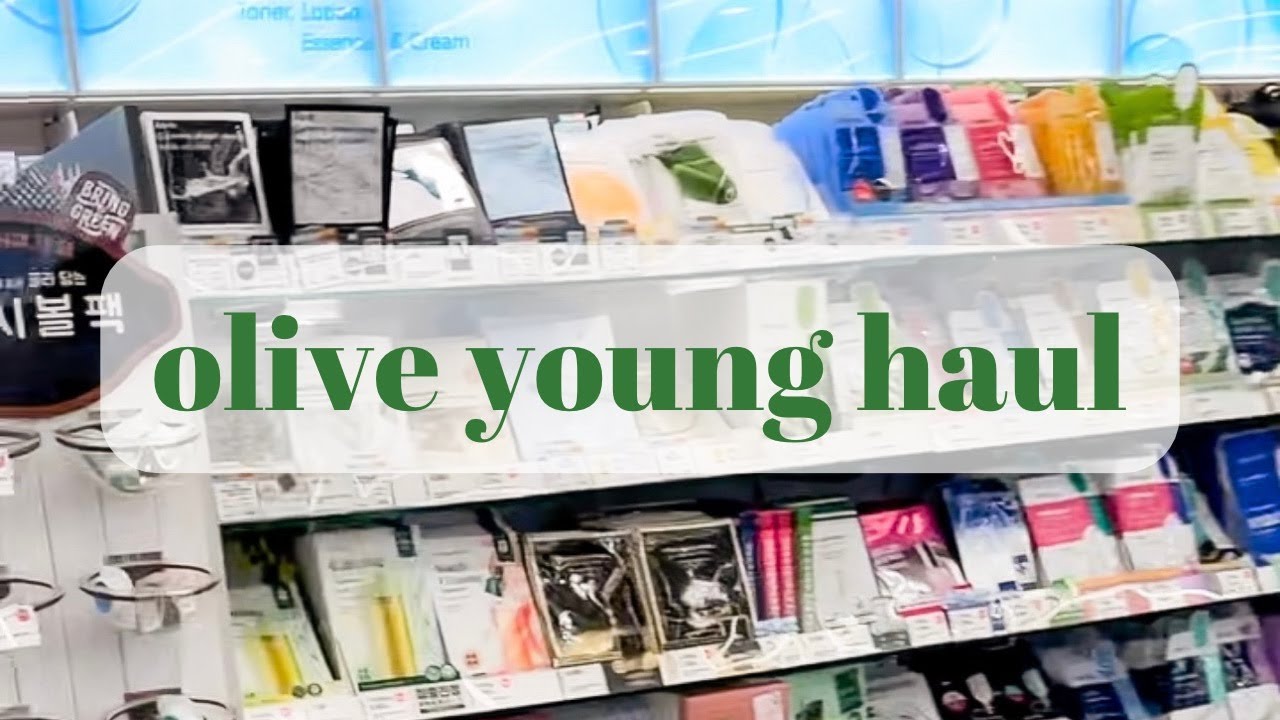 Olive Young Haul & Unboxing | Korean Skincare | K-Beauty