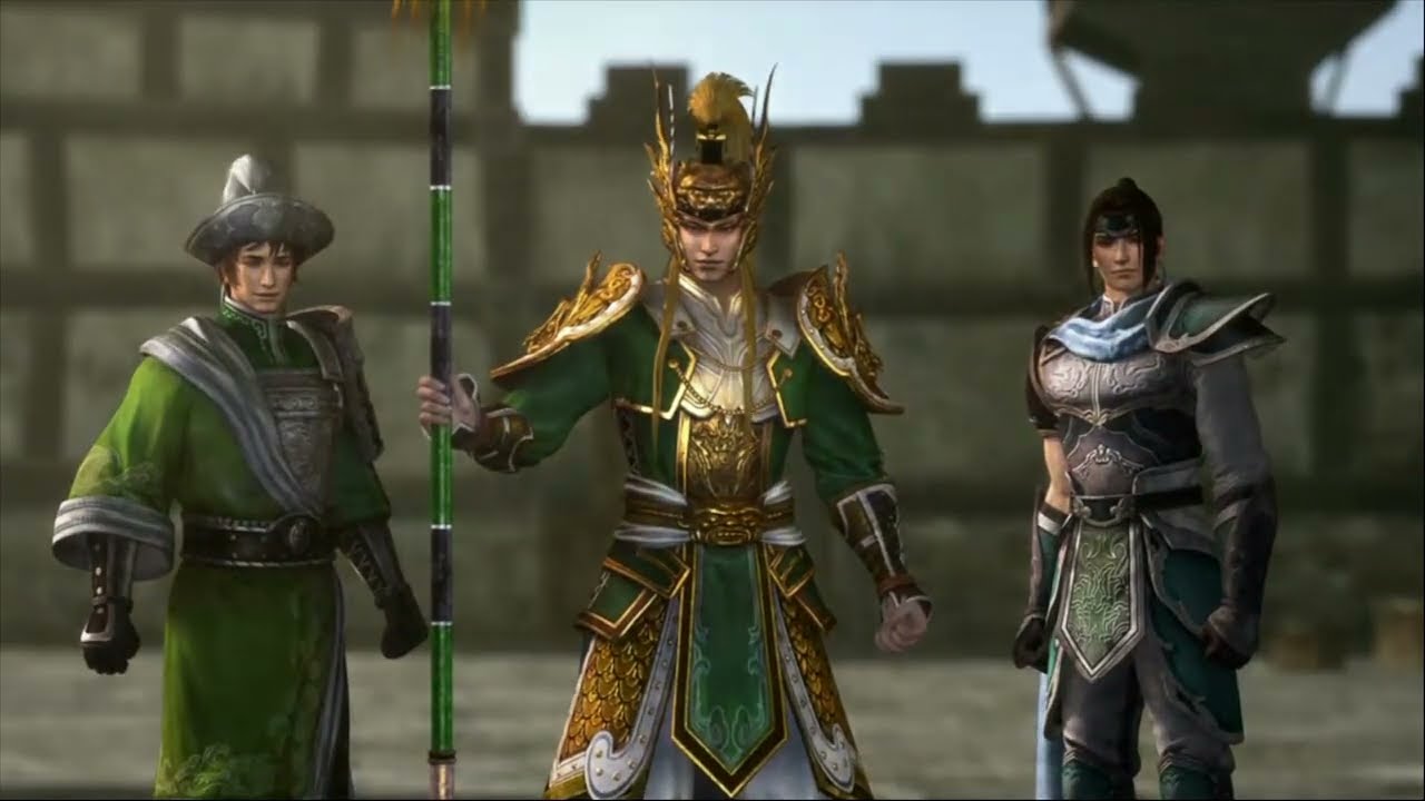 Ma Chao joins Liu Bei