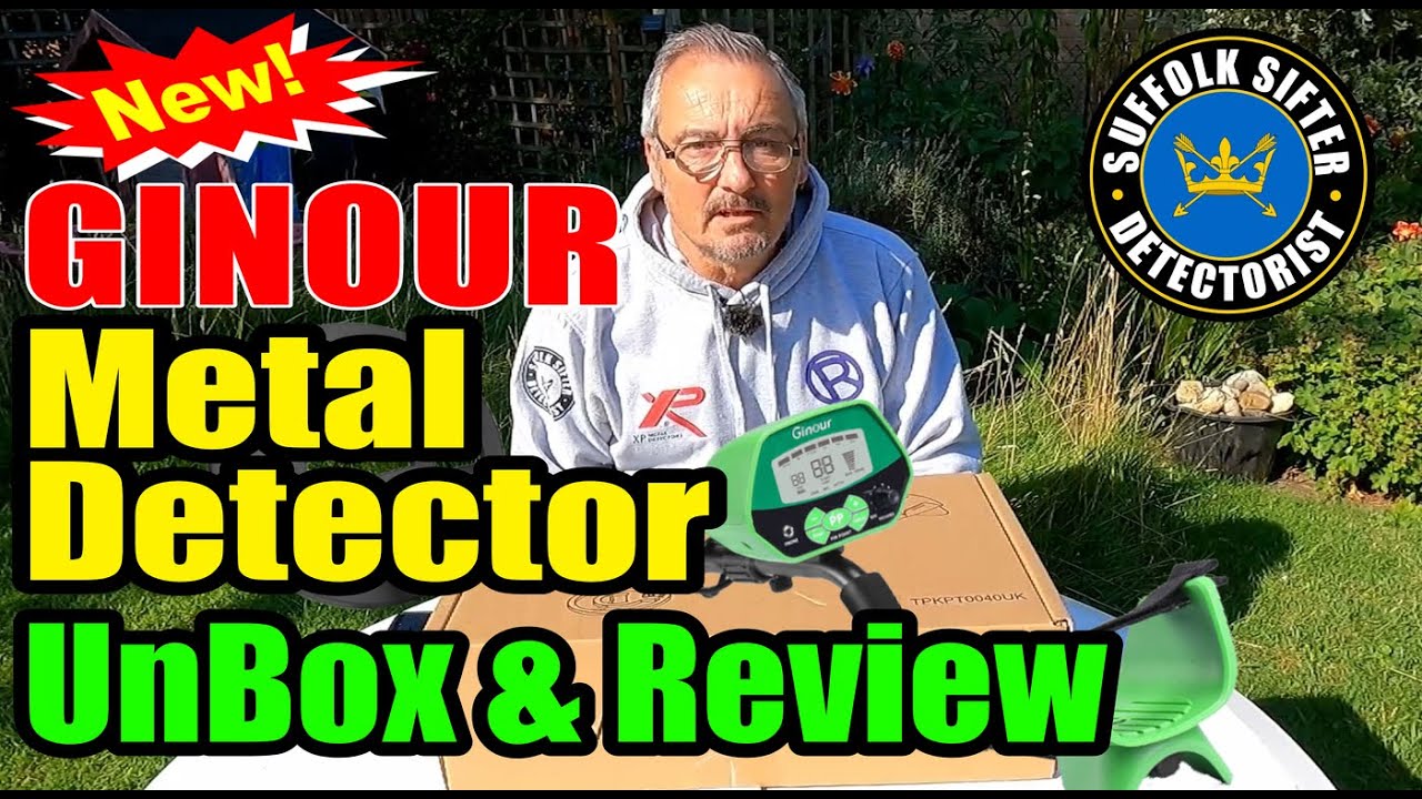 Ginour Metal Detector Unboxing & Review | New to Detecting? | Beginner Detector?