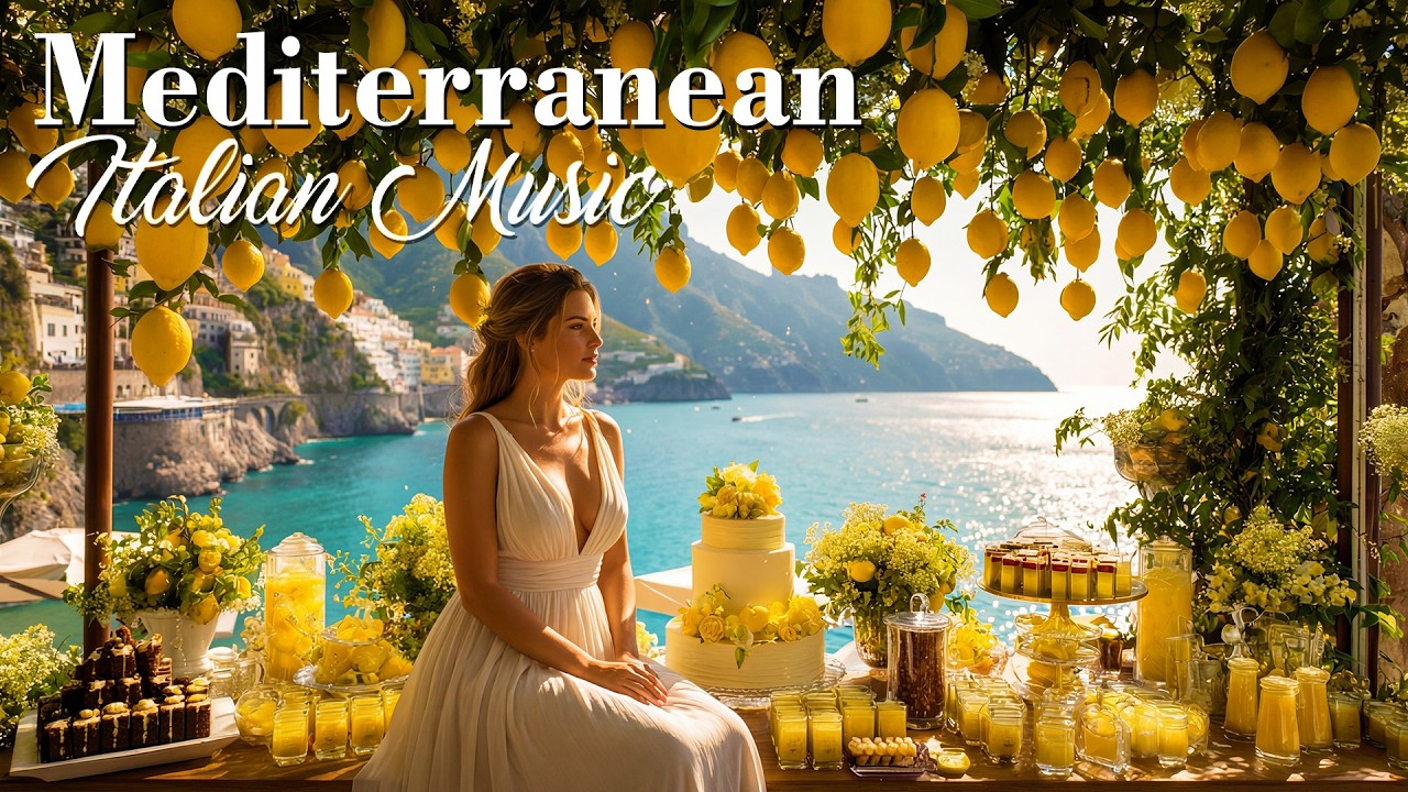 La Dolce Vita 🍋🌊 Chill Mediterranean Music & Italian Coastal Serenity 🎶