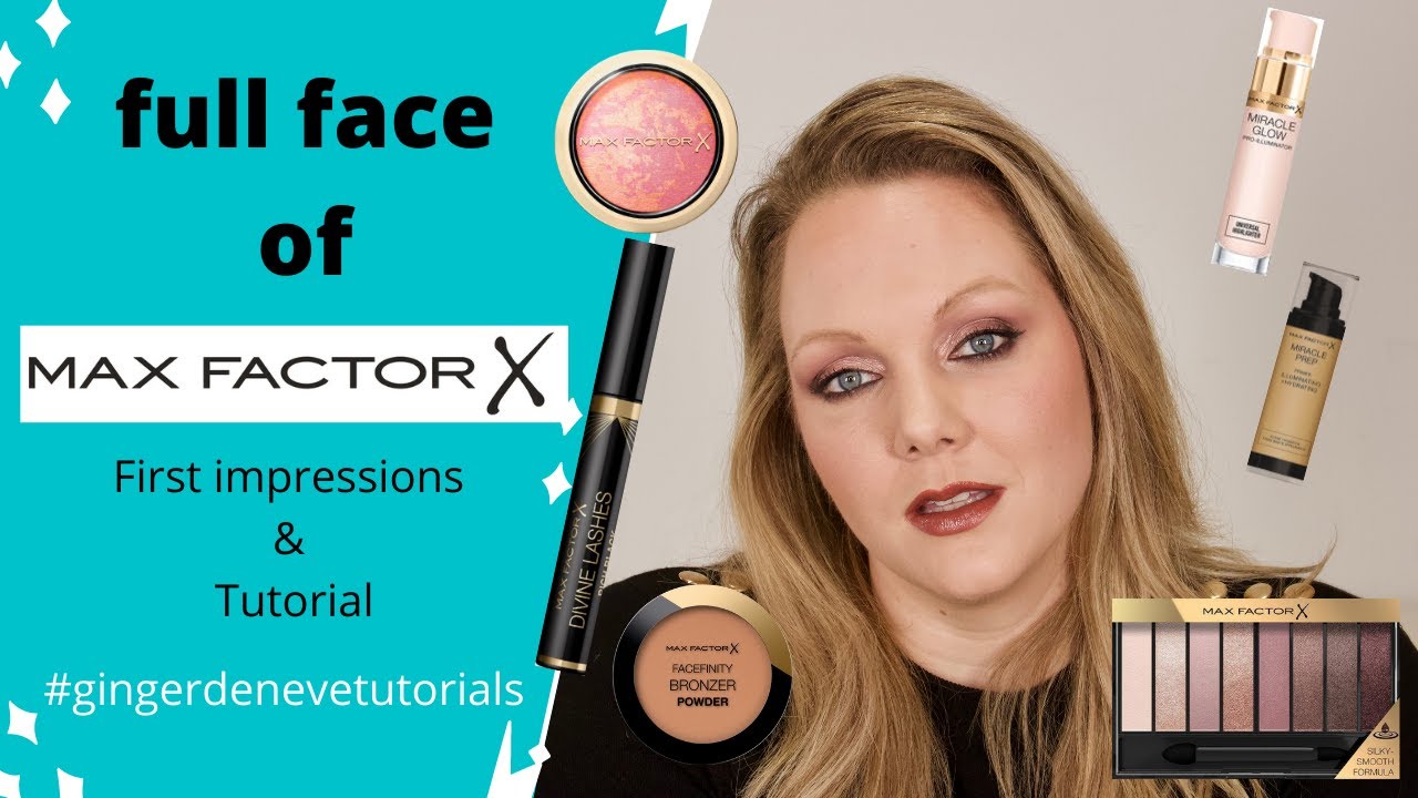 Full Face of Max Factor Make Up Tutorial 2022