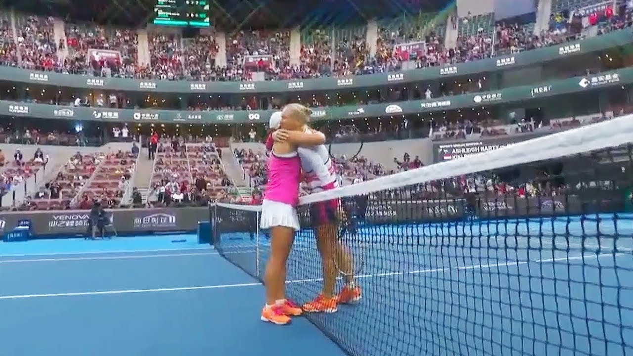 Ashleigh Barty vs Kiki Bertens  - China Open 2019
