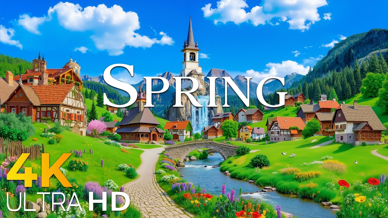 Before the Bloom 🌸 Switzerland Prepares for Spring 4K Cinematic