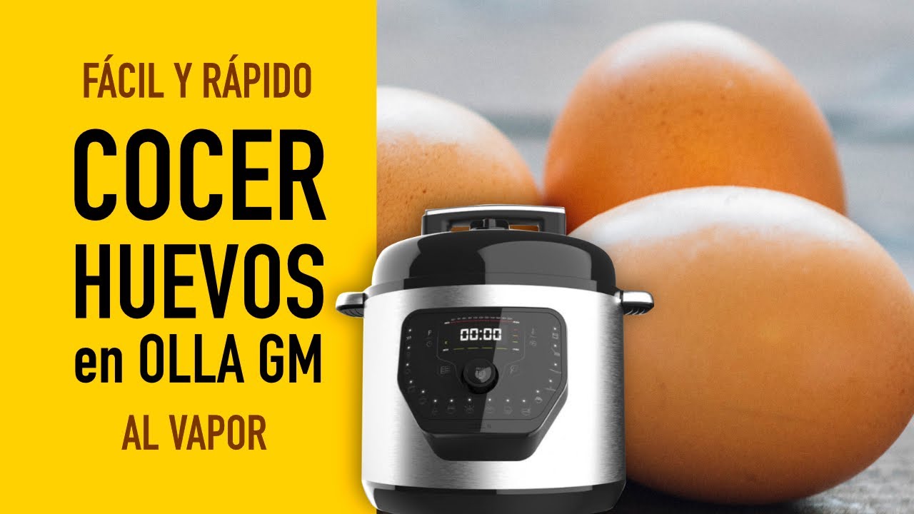Olla GM: Aprende a COCER HUEVOS 🥚 perfectos al vapor