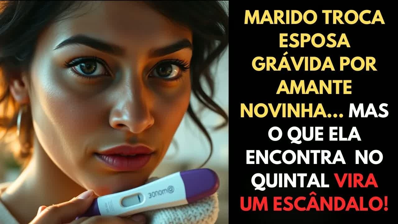 💔MARIDO TROCA ESPOSA GRÁVIDA POR AMANTE NOVINHA MAS ELA ENCONTRA UM SEGREDO NO QUINTAL QUE VIRA