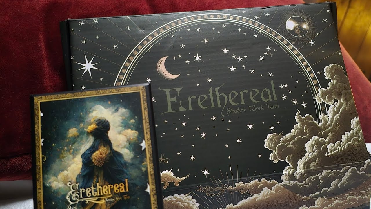 Deck review and Unboxing of the Erethereal Shadow Work Tarot.