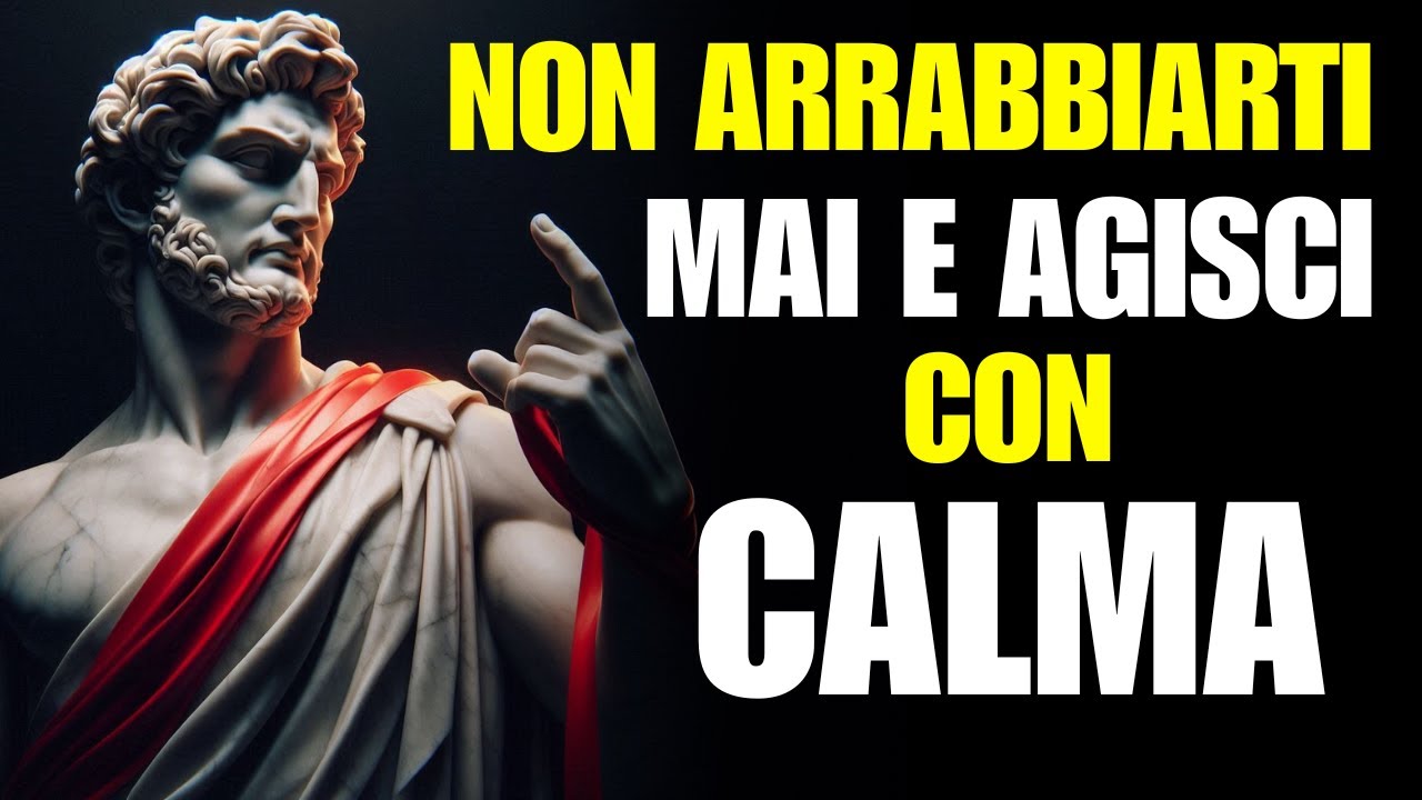 NON PERDERE MAI PIÙ IL CONTROLLO: La Chiave per la Calma Mentale | 10 Lezioni Potenti di Stoicismo