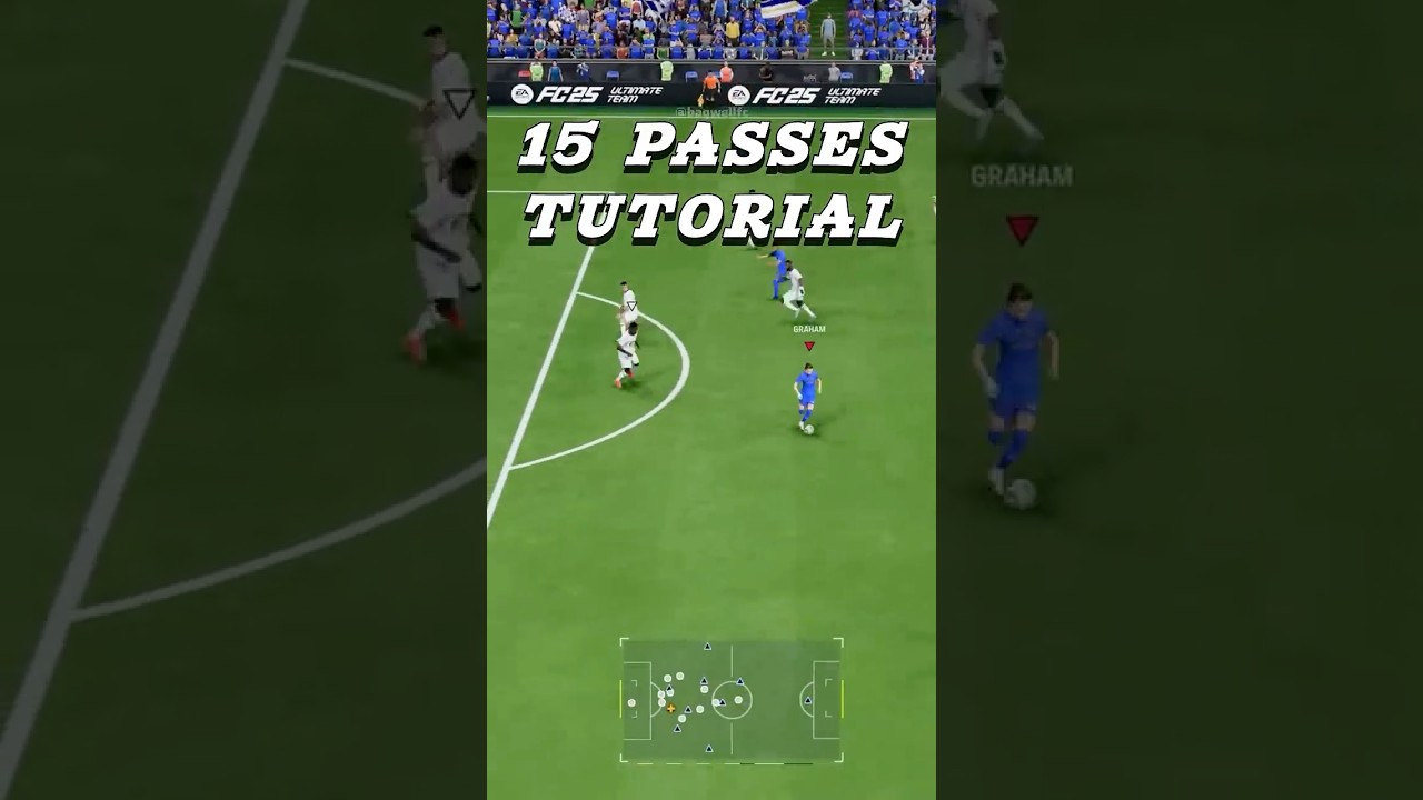 ВСЕ 15 ПЕРЕДАЧ В FC25🎮#fc25 #tutorial