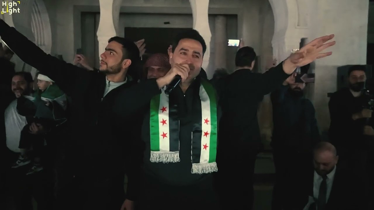 مهرجان تحرير سوريا 2024 - حماه - ياسمين الشام بصوت منشد الثورة السورية يحيى حوى