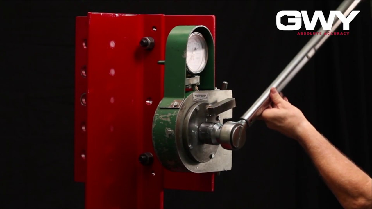 GWY Hex Bolt Pre-Installation Verification: Turn of Nut Wrench