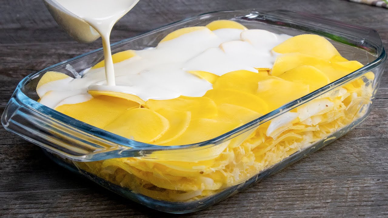 Las mejores patatas gratinadas se preparan sólo de esta manera. | Gustoso.tv
