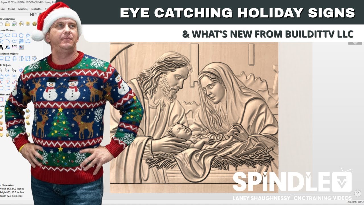 Eye catching Holiday Signs | What's new from BuildItTV LLC
