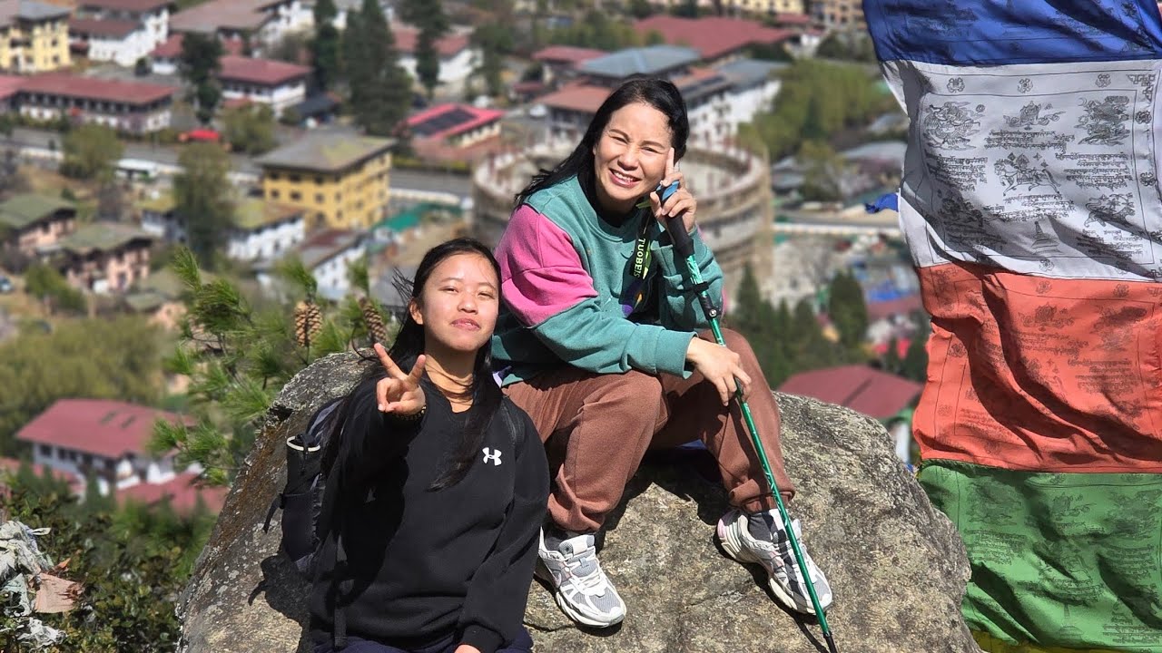 Short Hike From Buddha Point To Changangkha #hike #youtube #youtubevideo 