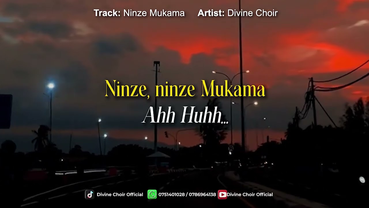 Divine Choir - Mukama Ninze (Lyric Video)