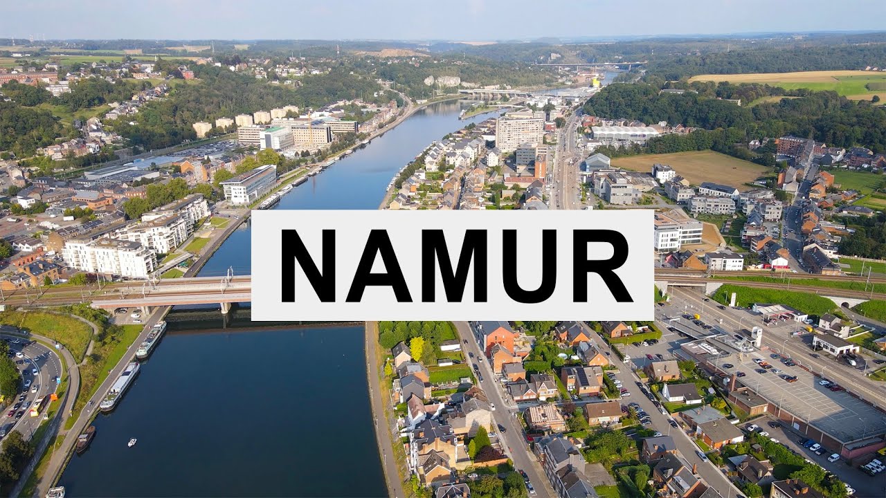 Namur - Citadelle - Architecture - Aerial footage