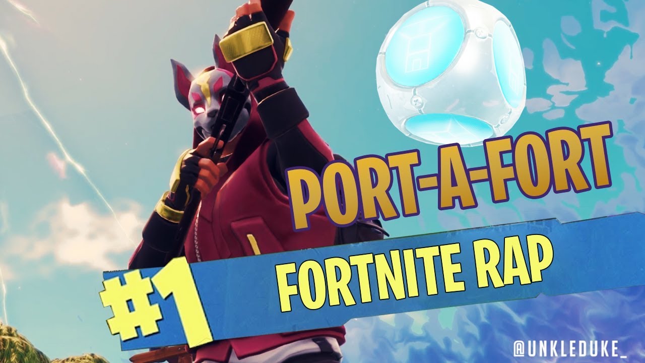 Port-A-Fort - HARDEST  Fortnite Rap Parody 2018 | Motiv8 Remix UnkleDuke_ #DailyDunk
