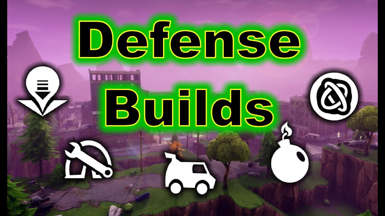 The Defense builds I use for Every Mission - Fortnite Save the World